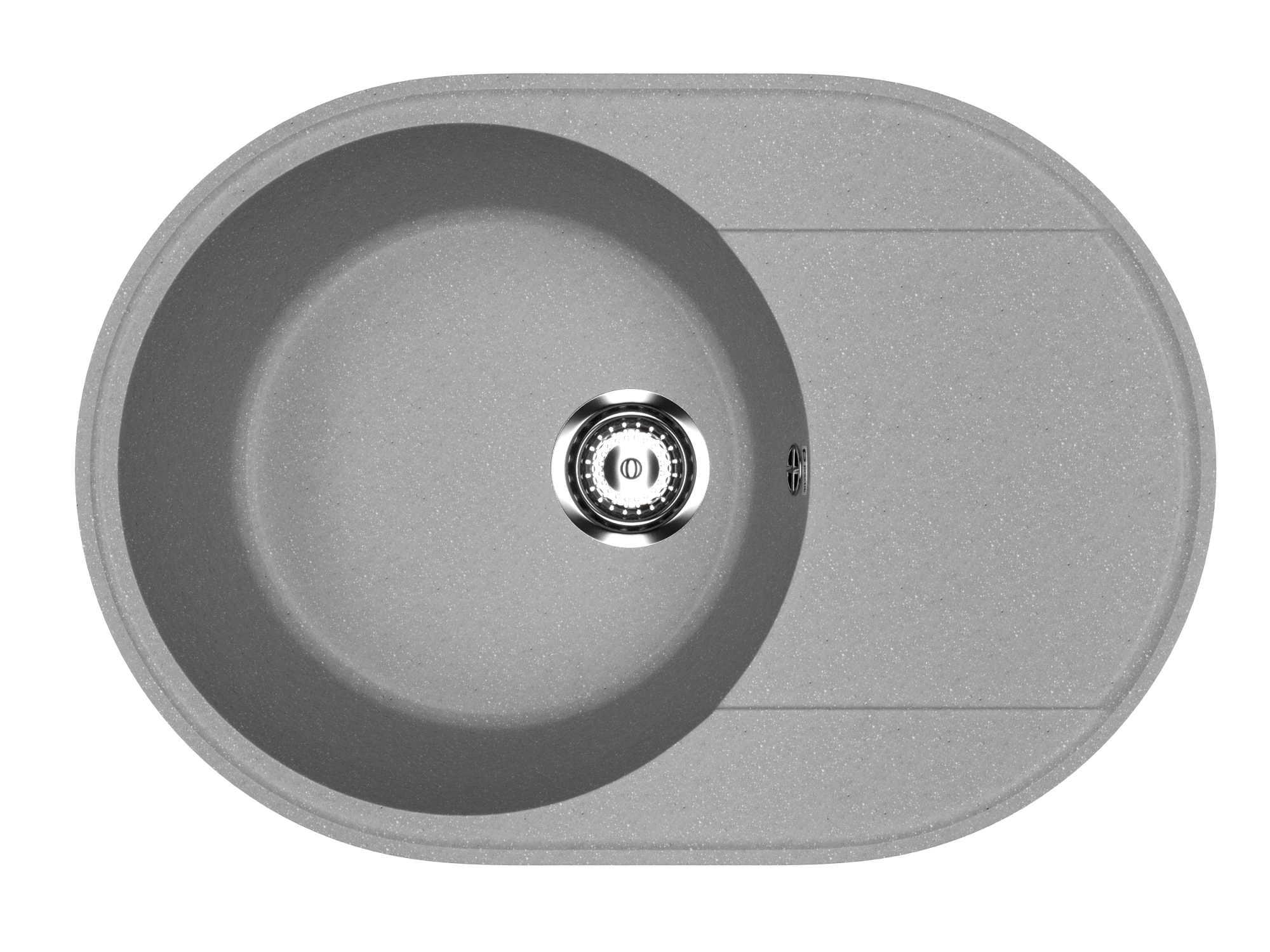 Мойка Practik PR-M 610-003 светло-серый PR-M 610-003
